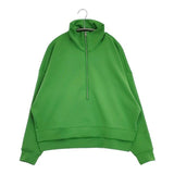 MARMARMAR ハーフジップ ジャージートレーナー プルオーバー カットソー グリーン レディース マーマーマー【中古】5-1204M∞