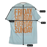 BEAMS BOY ロゴプリントショートスリーブTシャツ 定価7480円 半袖Ｔシャツ カットソー ライトブルー レディース ビームスボーイ【中古】5-0822S♪
