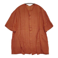 maturely FibrilSatin Blouse 定価17600円 BEAMS BOY サイズ0 サテン ブラウス シャツ 24SS オレンジ レディース マチュアリー【中古】5-0822S♪