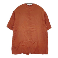 maturely FibrilSatin Blouse 定価17600円 BEAMS BOY サイズ0 サテン ブラウス シャツ 24SS オレンジ レディース マチュアリー【中古】5-0822S♪