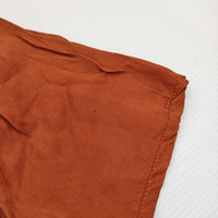 maturely FibrilSatin Blouse 定価17600円 BEAMS BOY サイズ0 サテン ブラウス シャツ 24SS オレンジ レディース マチュアリー【中古】5-0822S♪