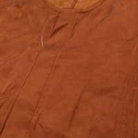 maturely FibrilSatin Blouse 定価17600円 BEAMS BOY サイズ0 サテン ブラウス シャツ 24SS オレンジ レディース マチュアリー【中古】5-0822S♪