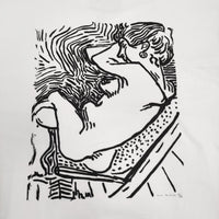 maturely マティス National Galleries Of Scotland 版画 半袖Ｔシャツ カットソー ホワイト レディース マチュアリー【中古】5-0902S♪