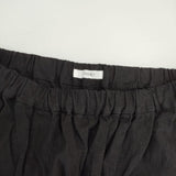 heavenly コットンリネンフロントポケットワイドパンツ 2536081 製品洗い 製品染め パンツ ブラック レディース ヘブンリー【中古】6-0301M∞