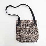 Engineered Garments Leopard Print Shoulder Bag ショルダーバッグ ベージュ ブラック メンズ エンジニアードガーメンツ【中古】5-1021G◎