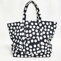 marimekko/COMME des GARCONS コルソコモ限定 ドット柄 トートバッグ ブラック ホワイト レディース マリメッコ/コムデギャルソン【中古】5-0829G♪