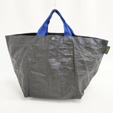 Herve Chapelier 2013PP ビーチバッグ トートバッグ ブラック ブルー レディース エルベ・シャプリエ【中古】5-1122G∞
