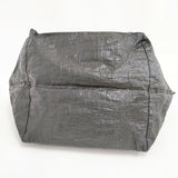 Herve Chapelier 2013PP ビーチバッグ トートバッグ ブラック ブルー レディース エルベ・シャプリエ【中古】5-1122G∞