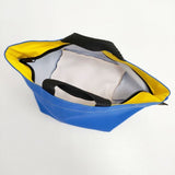 Herve Chapelier 901N ナイロン舟型トートS トートバッグ ブルー イエロー レディース エルベ・シャプリエ【中古】5-1122G∞