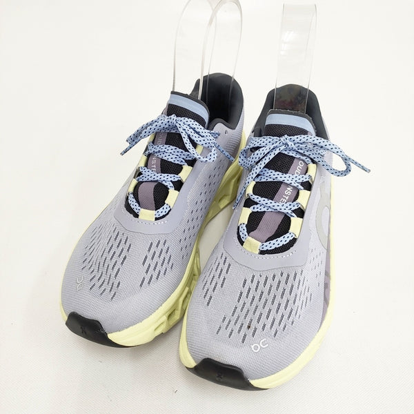 On Cloudmonster W Women クラウドモンスター 23.5cm スニーカー イエロー グレー レディース オン【中古】5-0828G◎