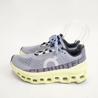 On Cloudmonster W Women クラウドモンスター 23.5cm スニーカー イエロー グレー レディース オン【中古】5-0828G◎
