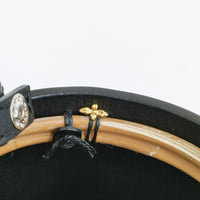 ebagos ドット バケツ ミニ 定価56000円 2way ショルダーバッグ 24SS ブラック ホワイト レディース エバゴス【中古】5-0829G♪