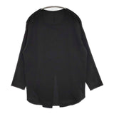 dolly sean 日本製 ストレッチジョーゼット プルオーバーシャツ カットソー ブラック レディース ドーリーシーン【中古】5-1201M∞