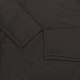 dolly sean 日本製 ストレッチジョーゼット プルオーバーシャツ カットソー ブラック レディース ドーリーシーン【中古】5-1201M∞