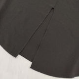 dolly sean 日本製 ストレッチジョーゼット プルオーバーシャツ カットソー ブラック レディース ドーリーシーン【中古】5-1201M∞