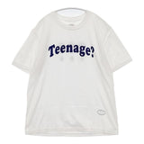 TANG TANG Teenage? コットン サイズM 半袖Ｔシャツ カットソー ホワイト メンズ タンタン【中古】6-0422S∞
