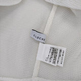 cloche 410-85032 メッシュダンボールブルゾン シアー 短丈 ジャケット ブルゾン オフホワイト レディース クロシェ【中古】5-1201M∞