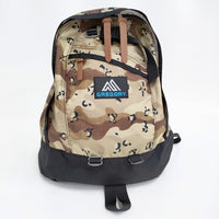 GREGORY/BEAMS BOY NICE DAY チョコチップカモフラ 迷彩 定価18700円 リュック・デイパック ベージュ レディース グレゴリー/ビームスボーイ【中古】5-0829G♪