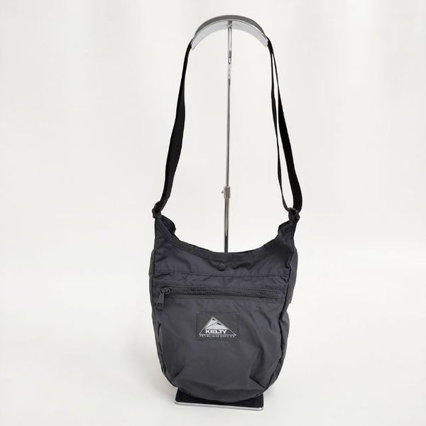 KELTY PACKABLE MINI CURVE SHUOLDER ナイロン ショルダーバッグ ブラック レディース ケルティ【中古】5-1122G∞