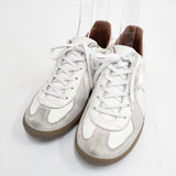 REPRODUCTION OF FOUND ジャーマントレーナー 37 レザー GERMAN MILITARY TRAINER スニーカー オフホワイト レディース リプロダクションオブファウンド【中古】5-1127G◎