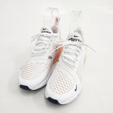 NIKE W AIR MAX 270 24cm スニーカー ホワイト ピンク レディース ナイキ【中古】5-1102G◎