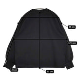 HYKE 202-12231 LONG-SLV TEE ボリュームスリーブ 長袖Ｔシャツ カットソー ロンＴ ブラック レディース ハイク【中古】5-1204M∞