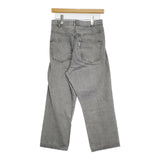 R&D.M.Co- ツイステッドデニムパンツ ラップ 定価42900円 サイズS デニムパンツ 24SS グレー レディース オールドマンズテーラー【中古】5-1031G♪