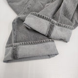 R&D.M.Co- ツイステッドデニムパンツ ラップ 定価42900円 サイズS デニムパンツ 24SS グレー レディース オールドマンズテーラー【中古】5-1031G♪