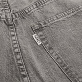 R&D.M.Co- ツイステッドデニムパンツ ラップ 定価42900円 サイズS デニムパンツ 24SS グレー レディース オールドマンズテーラー【中古】5-1031G♪