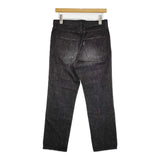 R&D.M.Co- テーパード ブラックデニム サイズS デニムパンツ ブラック レディース オールドマンズテーラー【中古】5-1031G♪