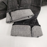 R&D.M.Co- テーパード ブラックデニム サイズS デニムパンツ ブラック レディース オールドマンズテーラー【中古】5-1031G♪