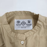 R&D.M.Co- バンドカラーシャツワンピ ワンピース ベージュ レディース オールドマンズテーラー【中古】5-1031M♪