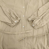 R&D.M.Co- バンドカラーシャツワンピ ワンピース ベージュ レディース オールドマンズテーラー【中古】5-1031M♪