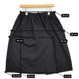 R&D.M.Co- ワイドハーフパンツ キュロット ブラック レディース オールドマンズテーラー【中古】5-1031M♪