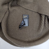 HUG O WaR リブ タートルネック ウール セーター ニット カーキ レディース ハグオーワー【中古】5-1025T∞