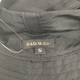 R&D.M.Co- リネンタフタアドベンチャーハット Sサイズ 帽子 ハット ブラック レディース オールドマンズテーラー【中古】5-0828M◎