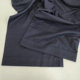 DANIELA GREGIS ウールドローストリングワイドパンツ イージー パンツ ネイビー レディース ダニエラグレジス【中古】5-1128T♪