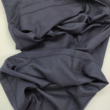 DANIELA GREGIS ウールドローストリングワイドパンツ イージー パンツ ネイビー レディース ダニエラグレジス【中古】5-1128T♪