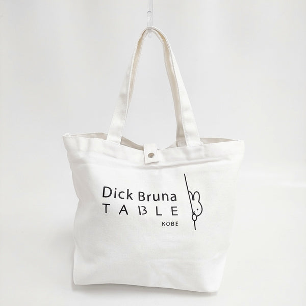 miffy ミッフィー 未使用品 神戸限定 Dick Bruna TABLE KOBE トートバッグ ホワイト レディース【中古】5-1018G◎