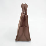 miffy ミッフィー 未使用品 ホルダー付きサガラ刺繍 トートバッグ ブラウン レディース【中古】5-1018G◎