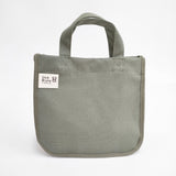 miffy ミッフィー 未使用品 ブラックベア ホルダー付きサガラ刺繍 トートバッグ カーキ レディース【中古】5-1018G◎