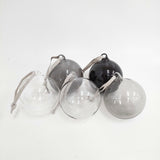 iittala 廃盤ガラスオーナメントボール5個セット インテリアその他 グレー クリア レディース イッタラ【中古】5-1018G◎