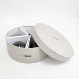 iittala 廃盤ガラスオーナメントボール5個セット インテリアその他 グレー クリア レディース イッタラ【中古】5-1018G◎