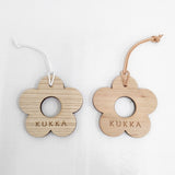 ビヨルク 未使用品 KUKKA 天然木キーホルダー10個セット インテリアその他 ベージュ レディース【中古】5-1018G◎