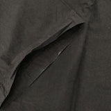 veritecoeur VC-1548 コットン Vネック ワイド ブラウス シャツ ブラック レディース ヴェリテクール【中古】5-1217M∞