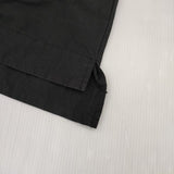 veritecoeur VC-1548 コットン Vネック ワイド ブラウス シャツ ブラック レディース ヴェリテクール【中古】5-1217M∞