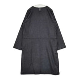 veritecoeur VC-1026 ウールナイロン ワンピース チャコールグレー レディース ヴェリテクール【中古】5-1025T∞