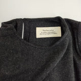 veritecoeur VC-1026 ウールナイロン ワンピース チャコールグレー レディース ヴェリテクール【中古】5-1025T∞