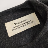 veritecoeur VC-1026 ウールナイロン ワンピース チャコールグレー レディース ヴェリテクール【中古】5-1025T∞