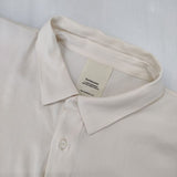 veritecoeur VC-1644 ドロップショルダー七分袖ブラウス リボン付き ブラウス シャツ オフホワイト レディース ヴェリテクール【中古】5-1201M∞